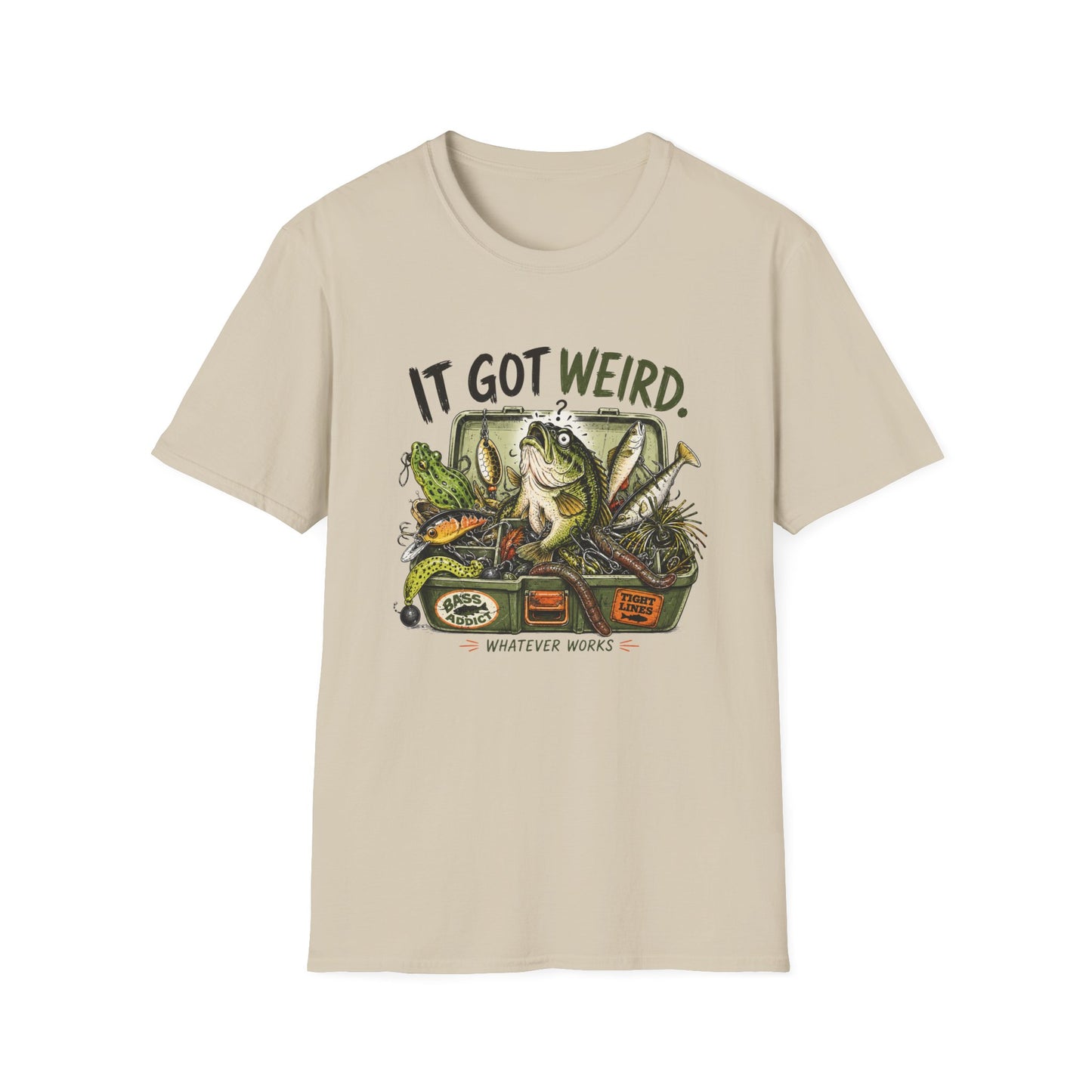 It Got Weird Fishing Softstyle T-Shirt