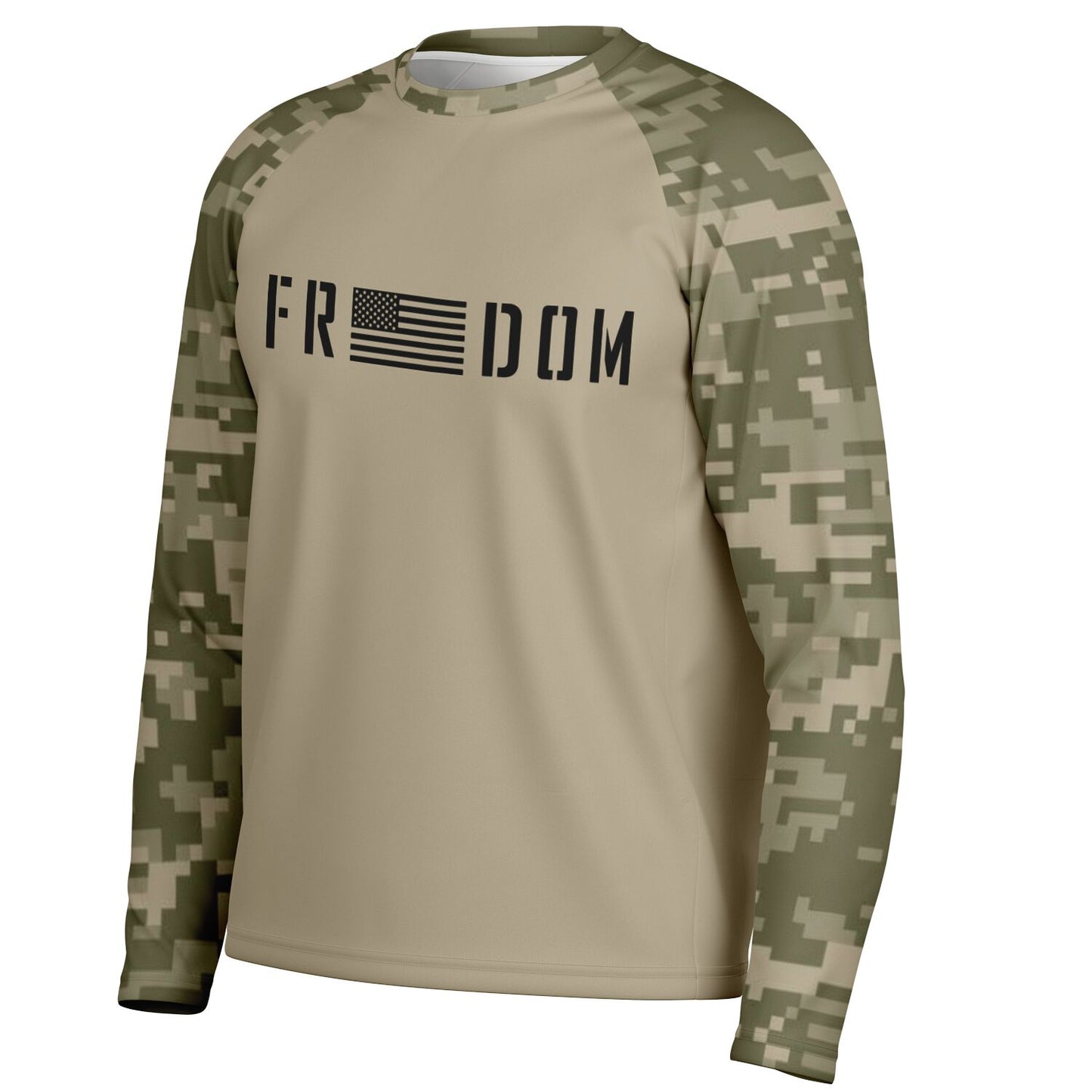 Freedom UPF40 Long Sleeve Patriotic Tee