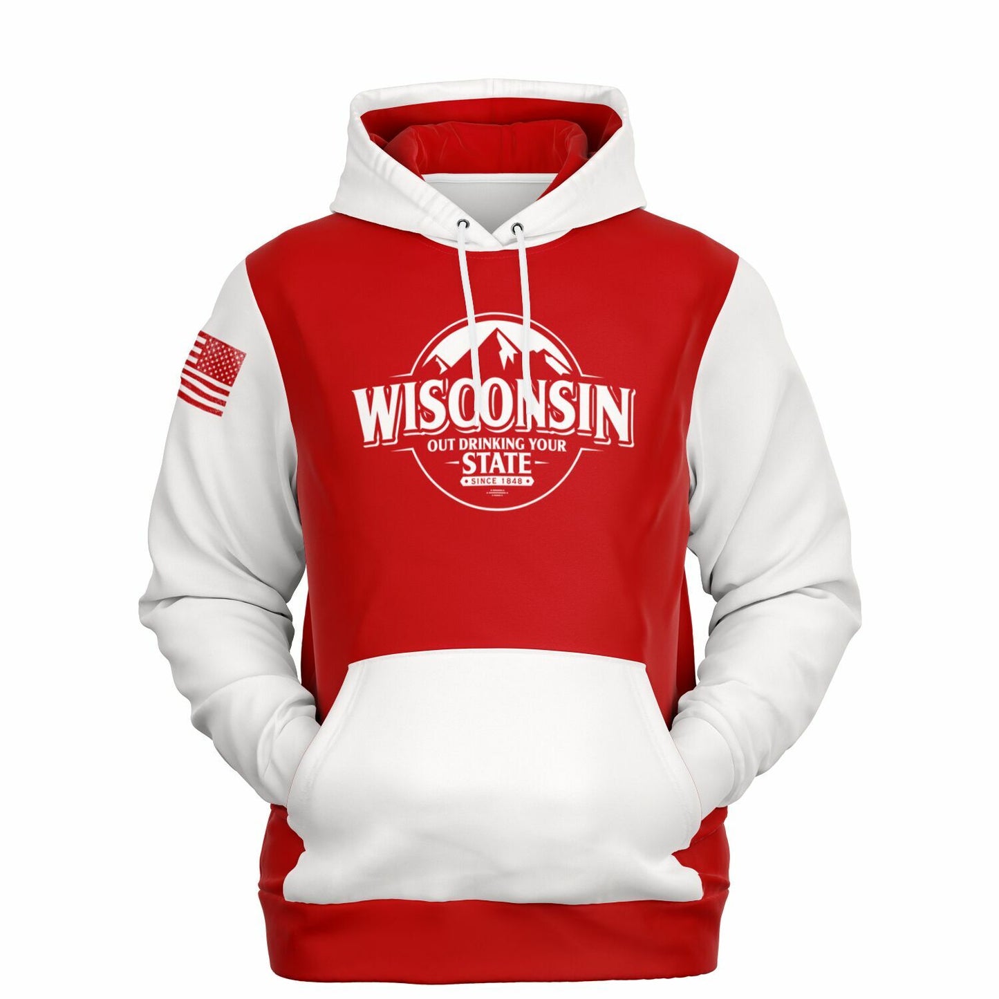 Wisconsin Out Drinking Your State Hoodie