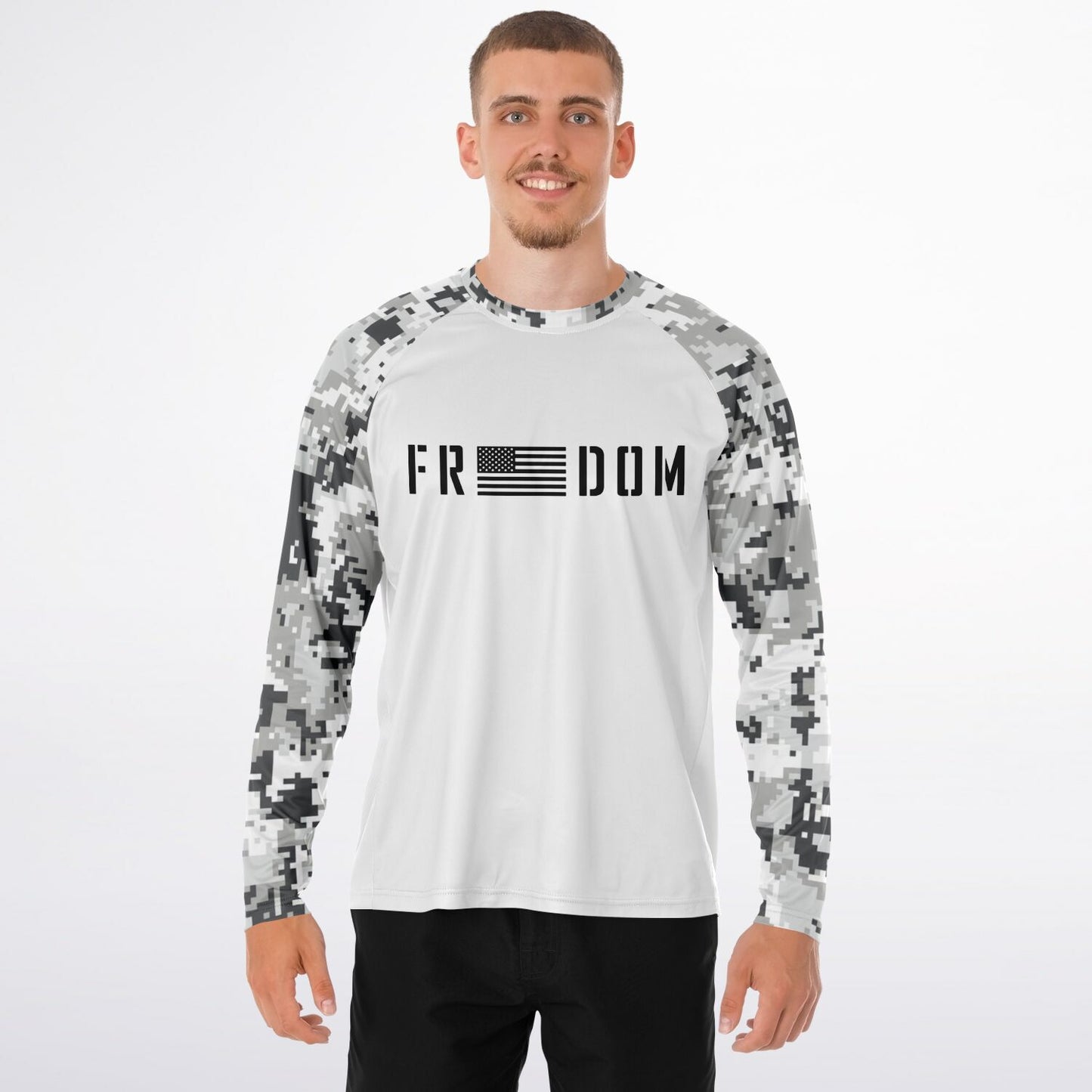 Freedom UPF40 Long Sleeve Patriotic Tee