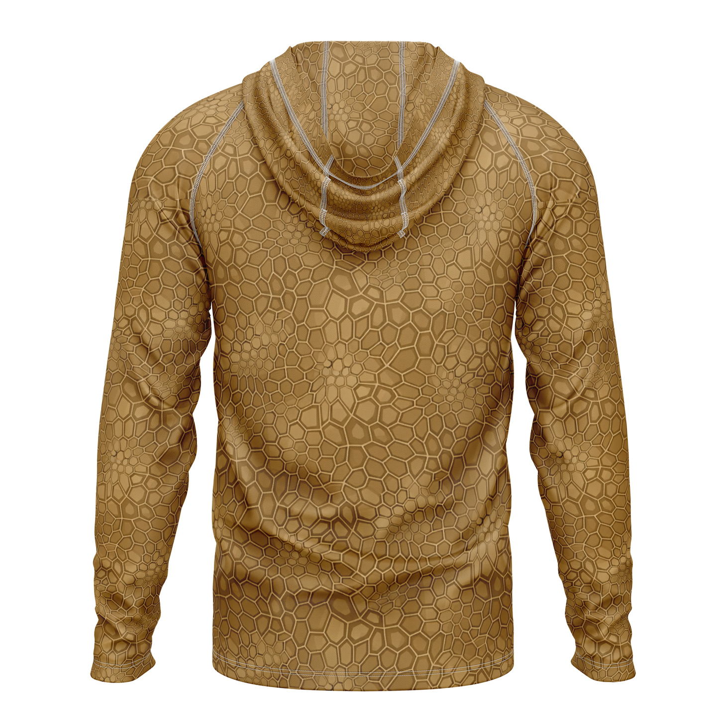 Only Bass SPF50 Performance Fishing Hoodie-Sand