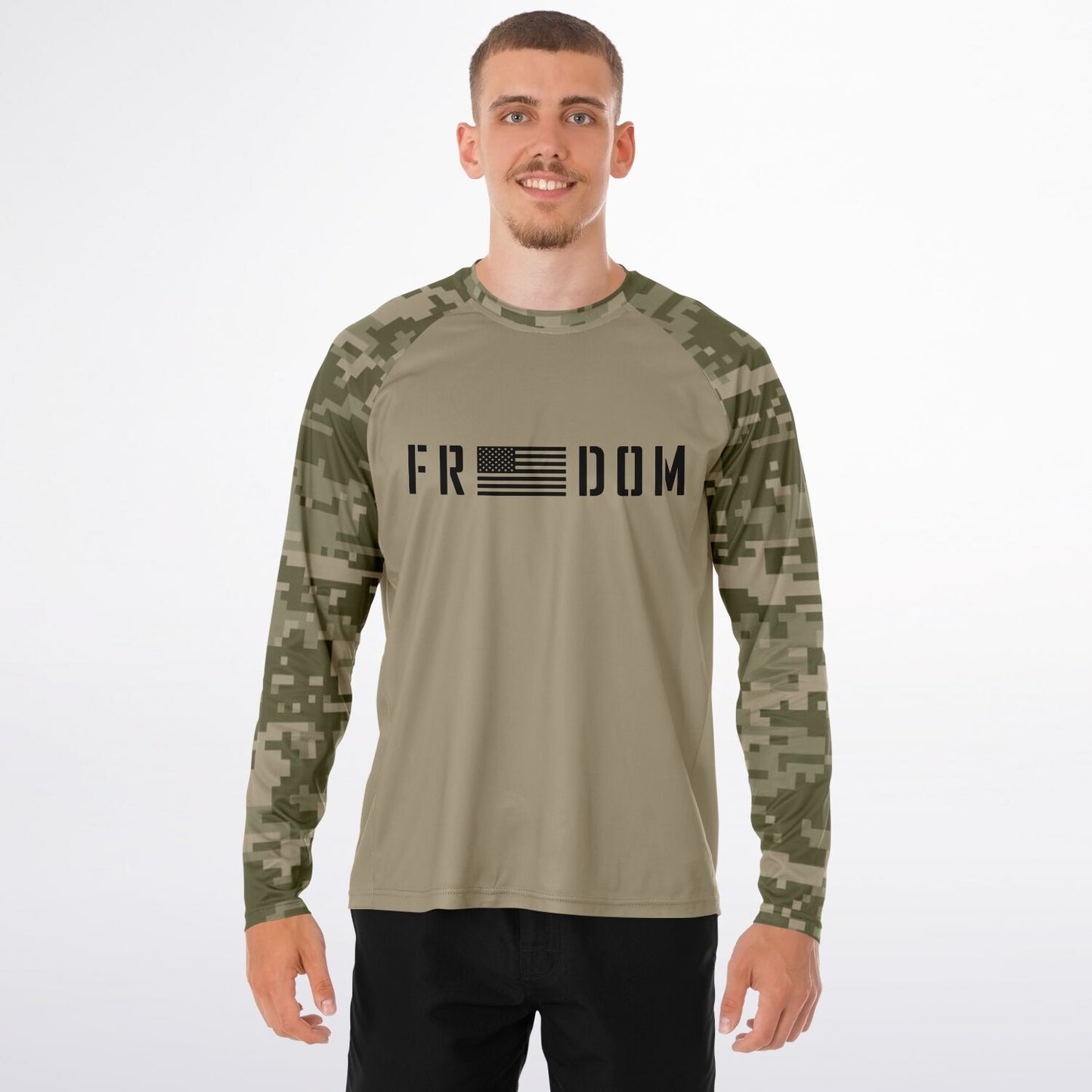 Freedom UPF40 Long Sleeve Patriotic Tee