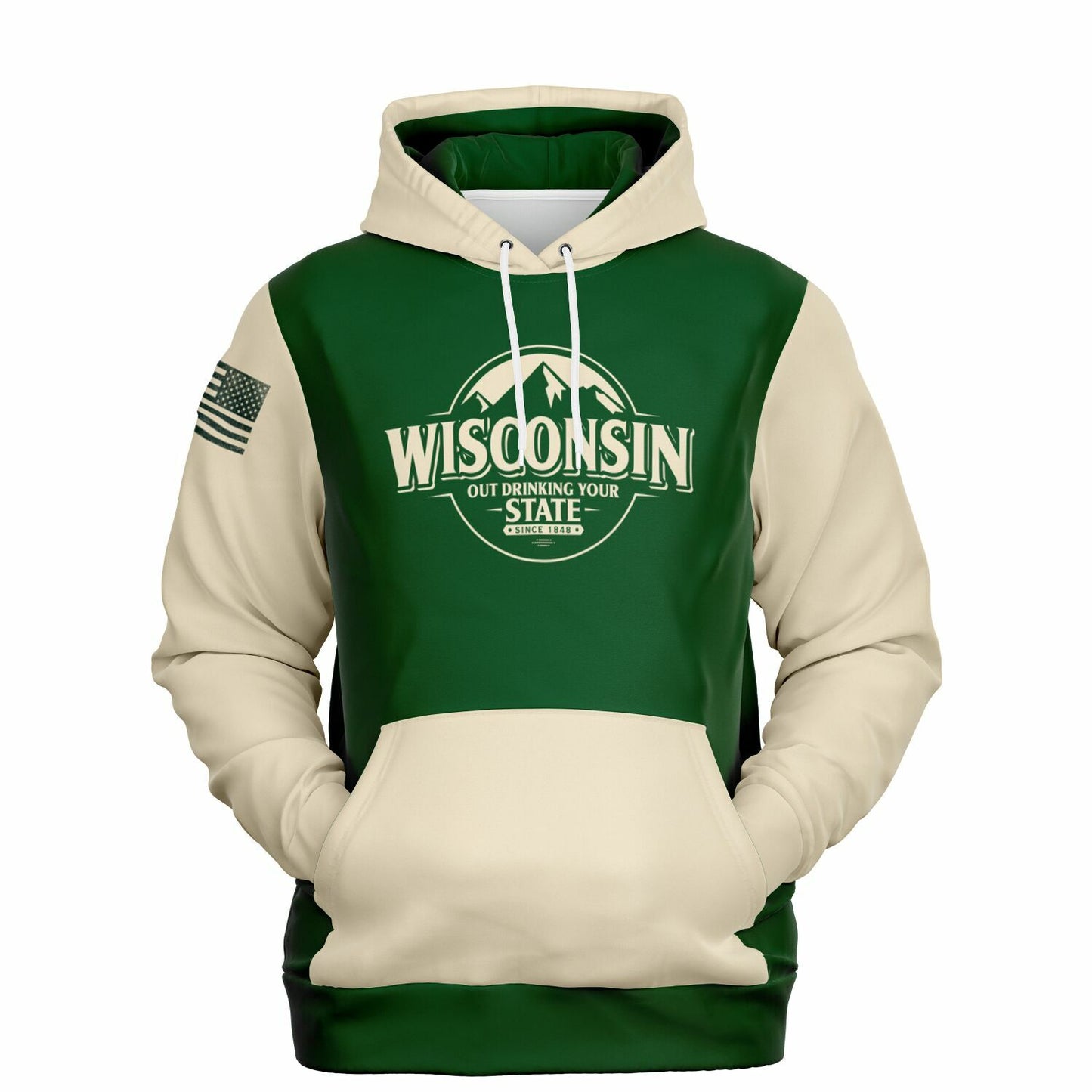 Wisconsin Out Drinking Your State Hoodie