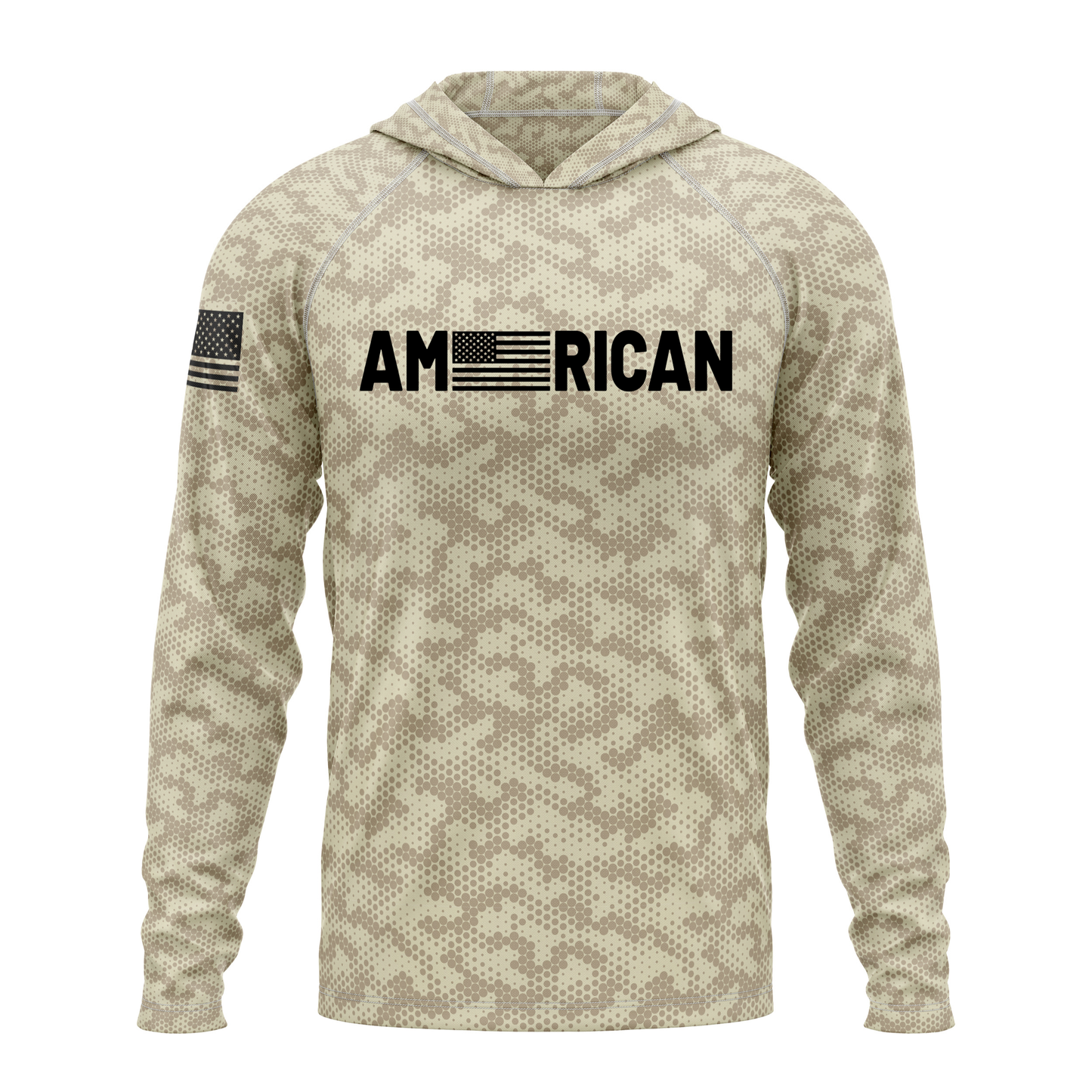 American SPF50 Patriotic Performance Hoodie