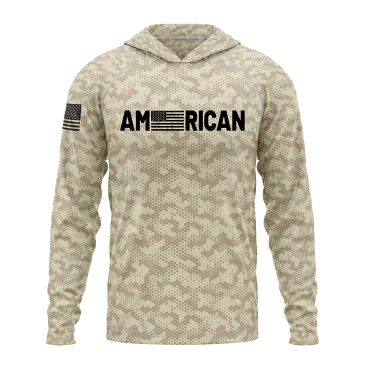 American SPF50 Patriotic Performance Hoodie