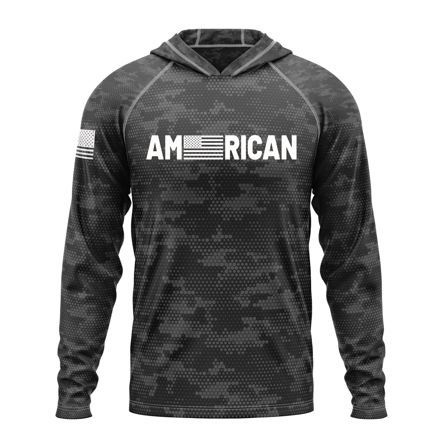 American SPF50 Patriotic Performance Hoodie