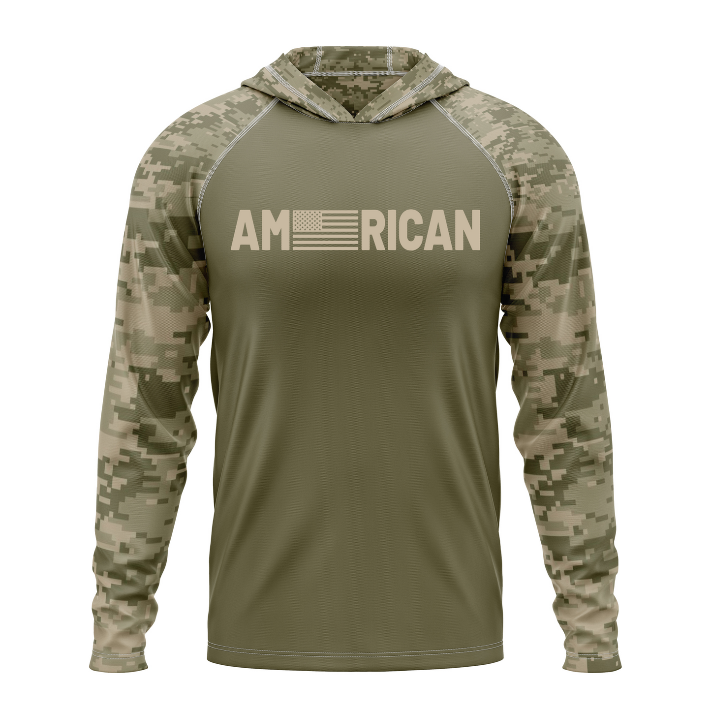 American SPF50 Patriotic Performance Hoodie