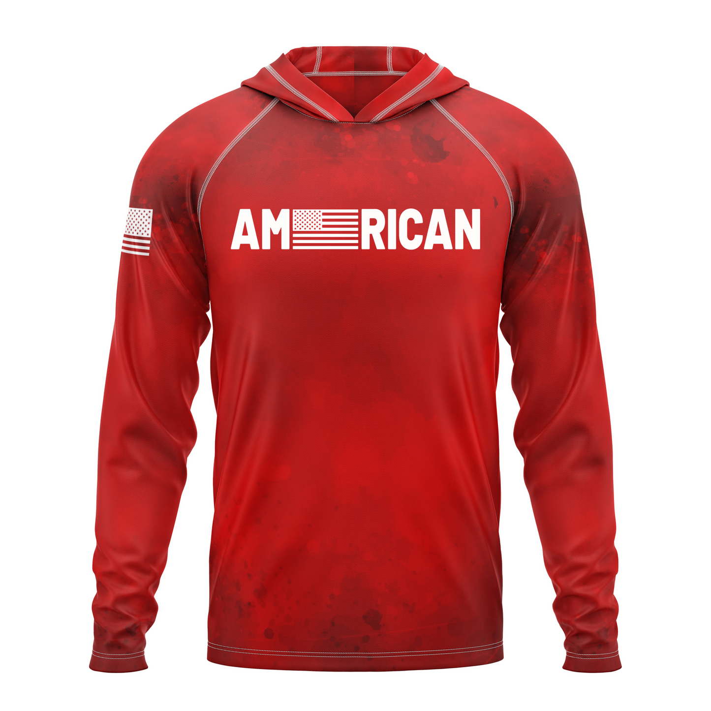 American SPF50 Patriotic Performance Hoodie
