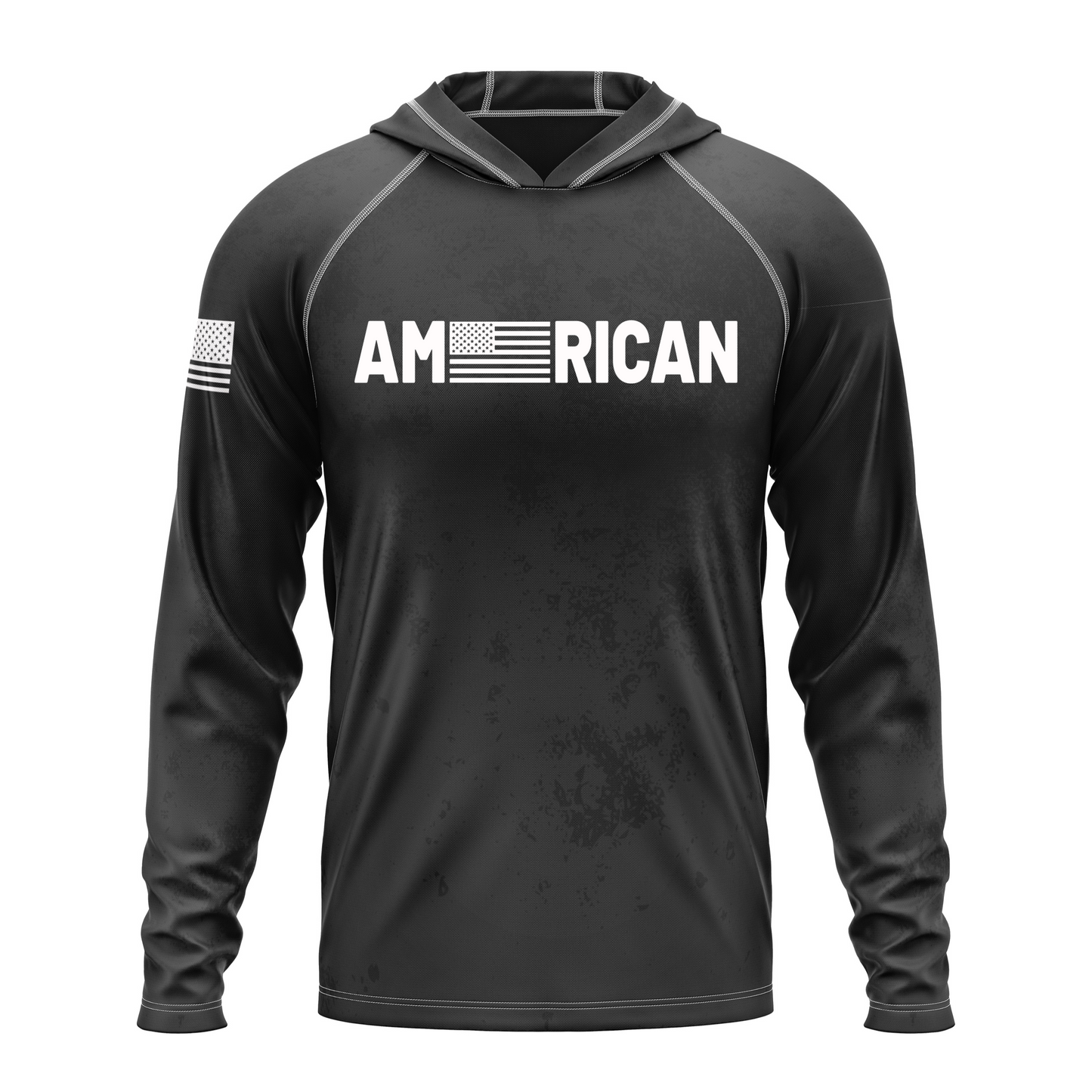 American SPF50 Patriotic Performance Hoodie