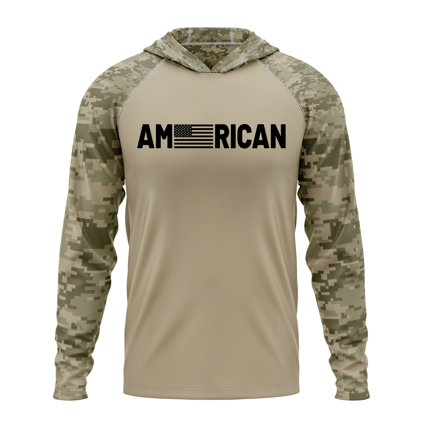 American SPF50 Patriotic Performance Hoodie