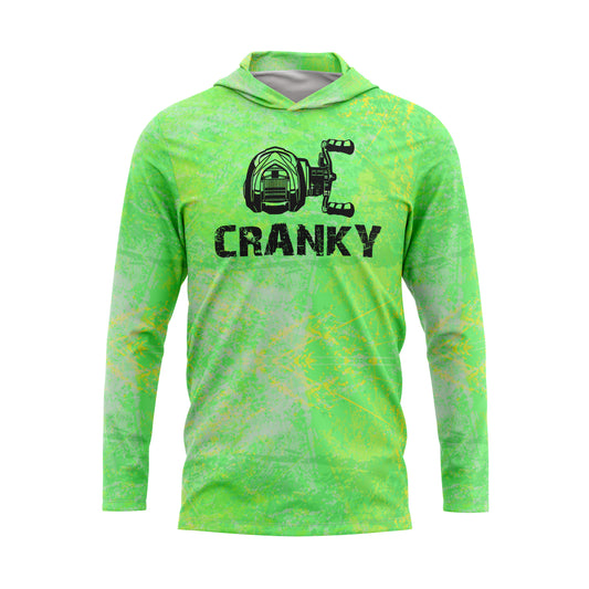 Cranky Baitcaster SPF50 Performance Fishing Hoodie
