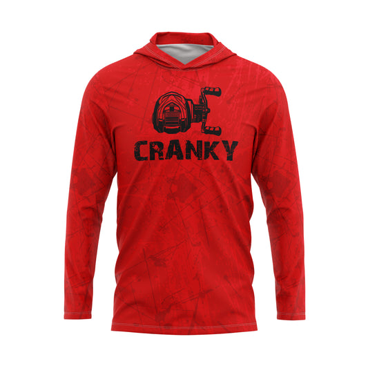 Cranky Baitcaster SPF50 Performance Fishing Hoodie