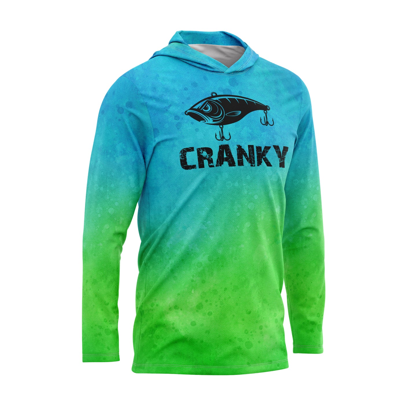 Cranky Crankbait SPF50 Performance Fishing Hoodie