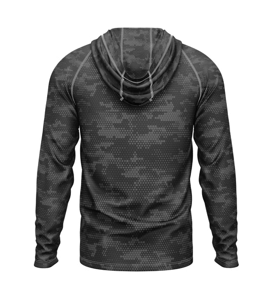 Freedom SPF50 Patriotic Performance Hoodie (Black Camo)