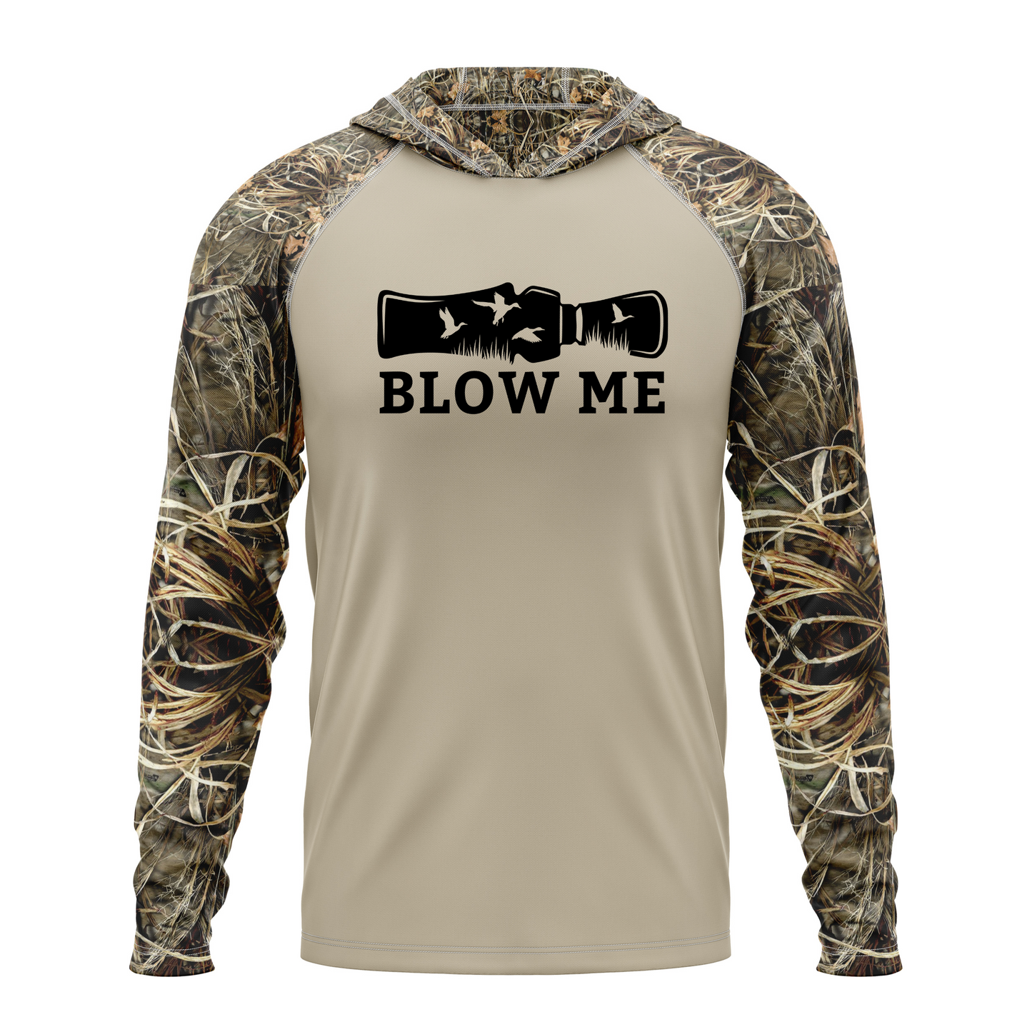 Blow Me Duck Hunting SPF50 Performance Hoodie