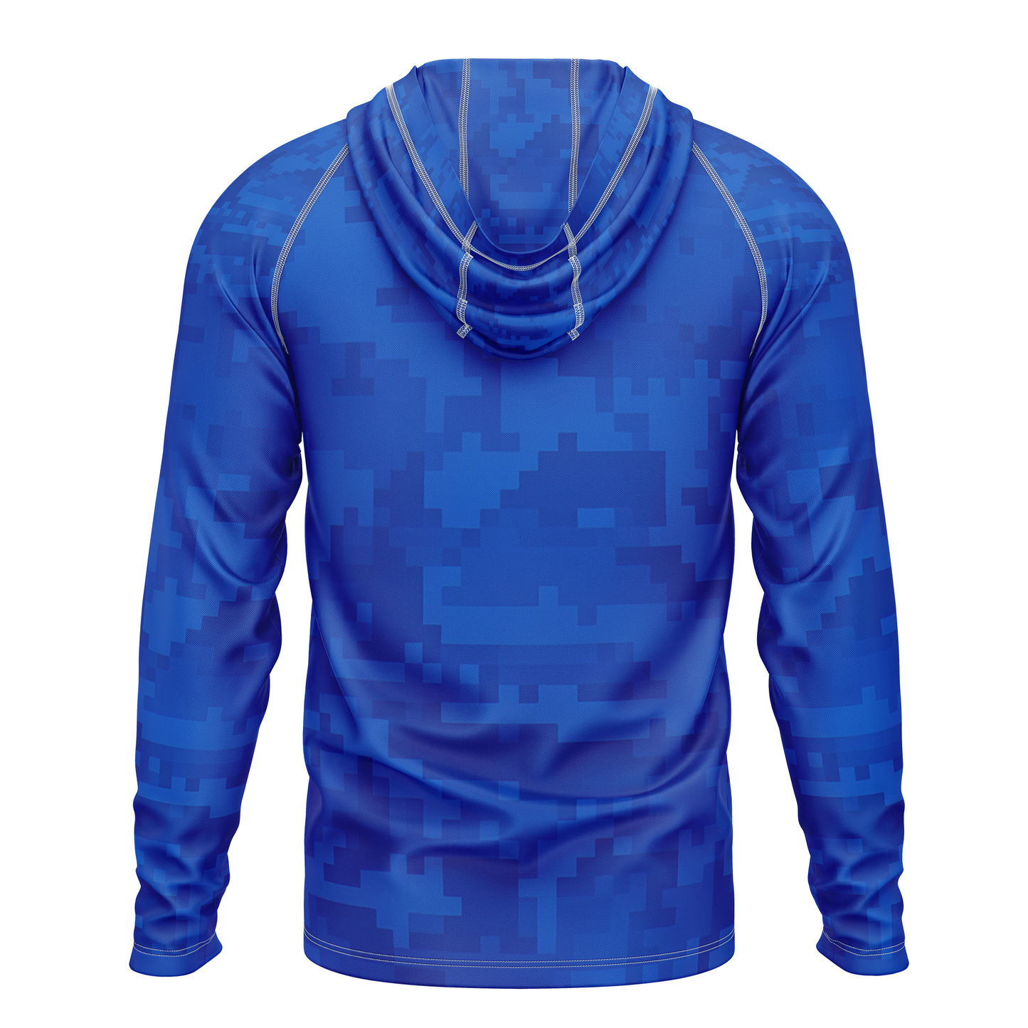Freedom SPF50 Patriotic Performance Hoodie-Blue Camo