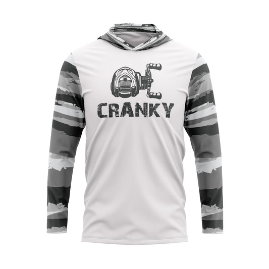 Cranky Baitcaster SPF50 Performance Fishing Hoodie