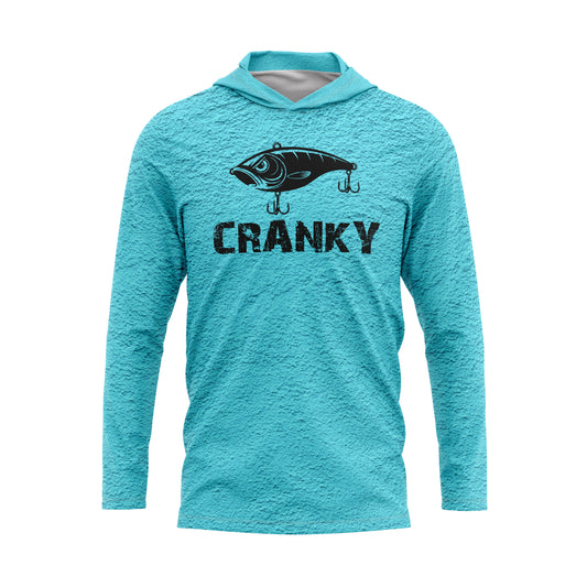 Cranky Crankbait SPF50 Performance Fishing Hoodie