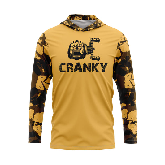 Cranky Baitcaster SPF50 Performance Fishing Hoodie