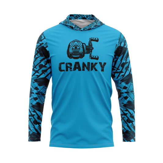 Cranky Baitcaster SPF50 Performance Fishing Hoodie