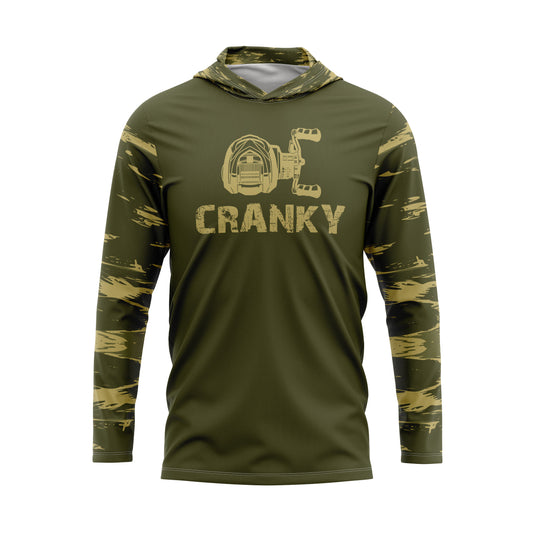 Cranky Baitcaster SPF50 Performance Fishing Hoodie