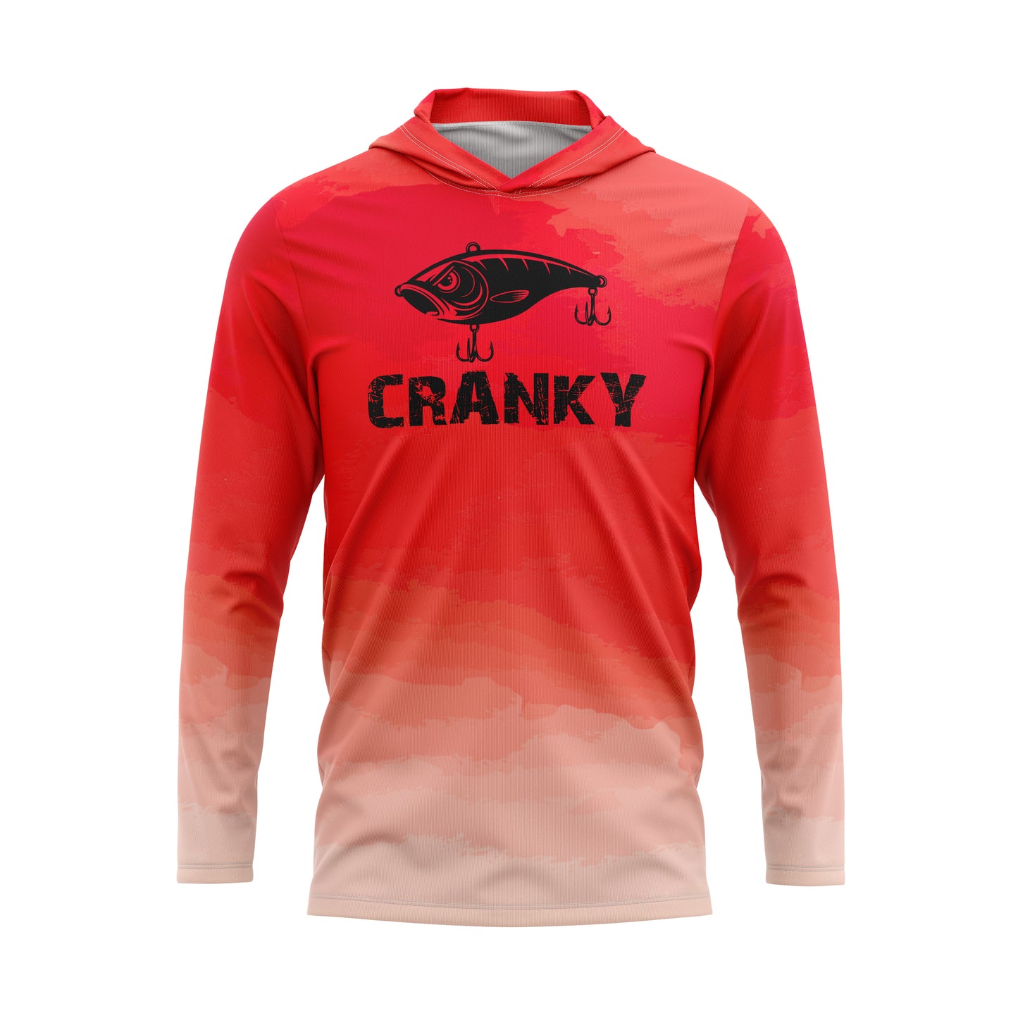 Cranky Crankbait SPF50 Performance Fishing Hoodie