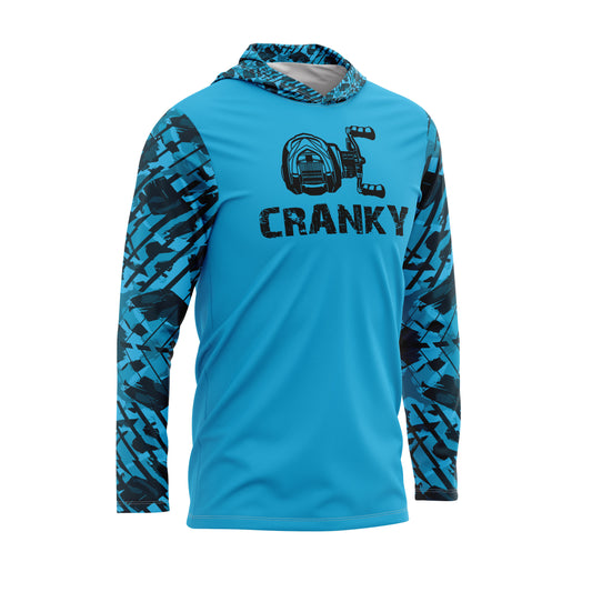 Cranky Baitcaster SPF50 Performance Fishing Hoodie