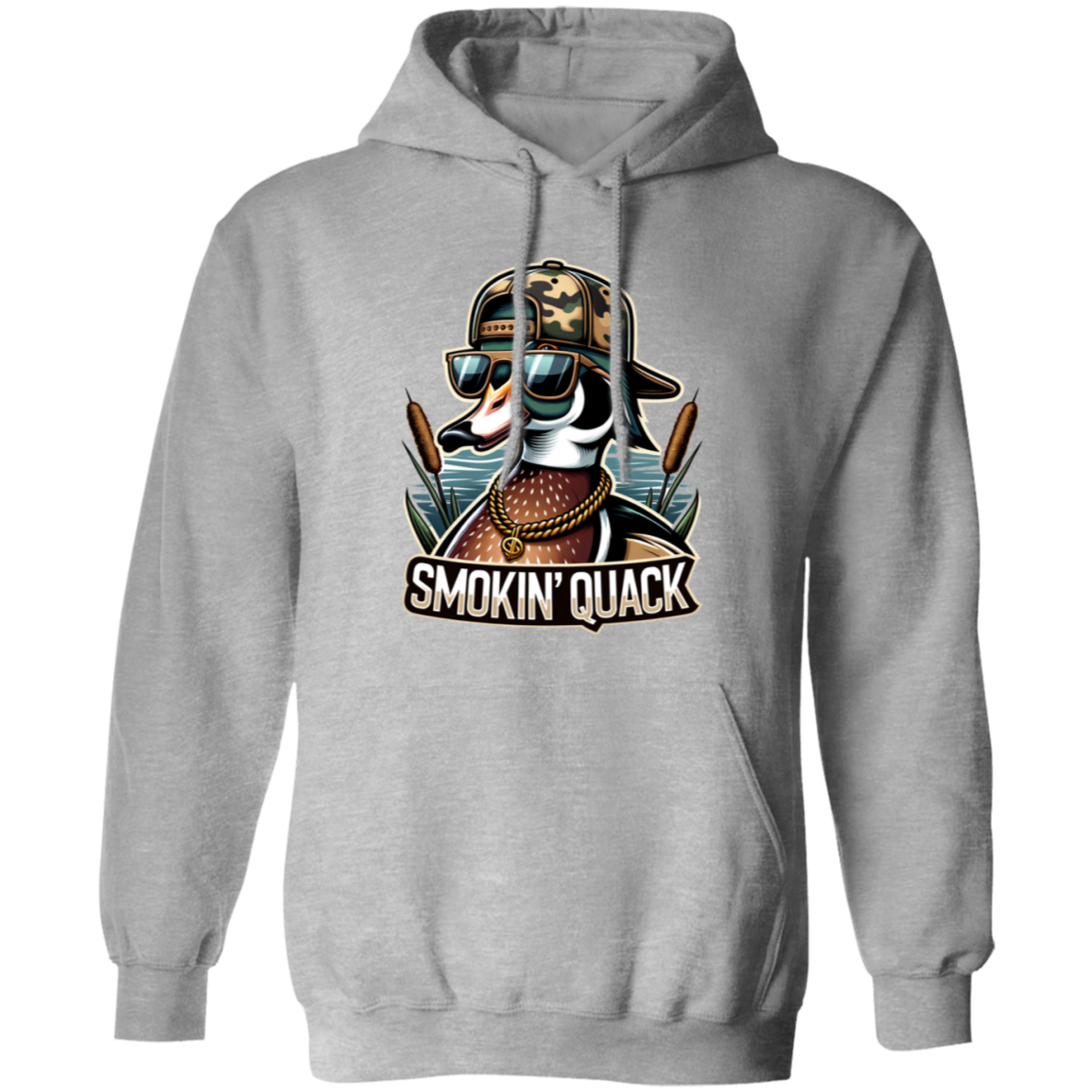 Smokin' Quack Duck Hunting Hoodie