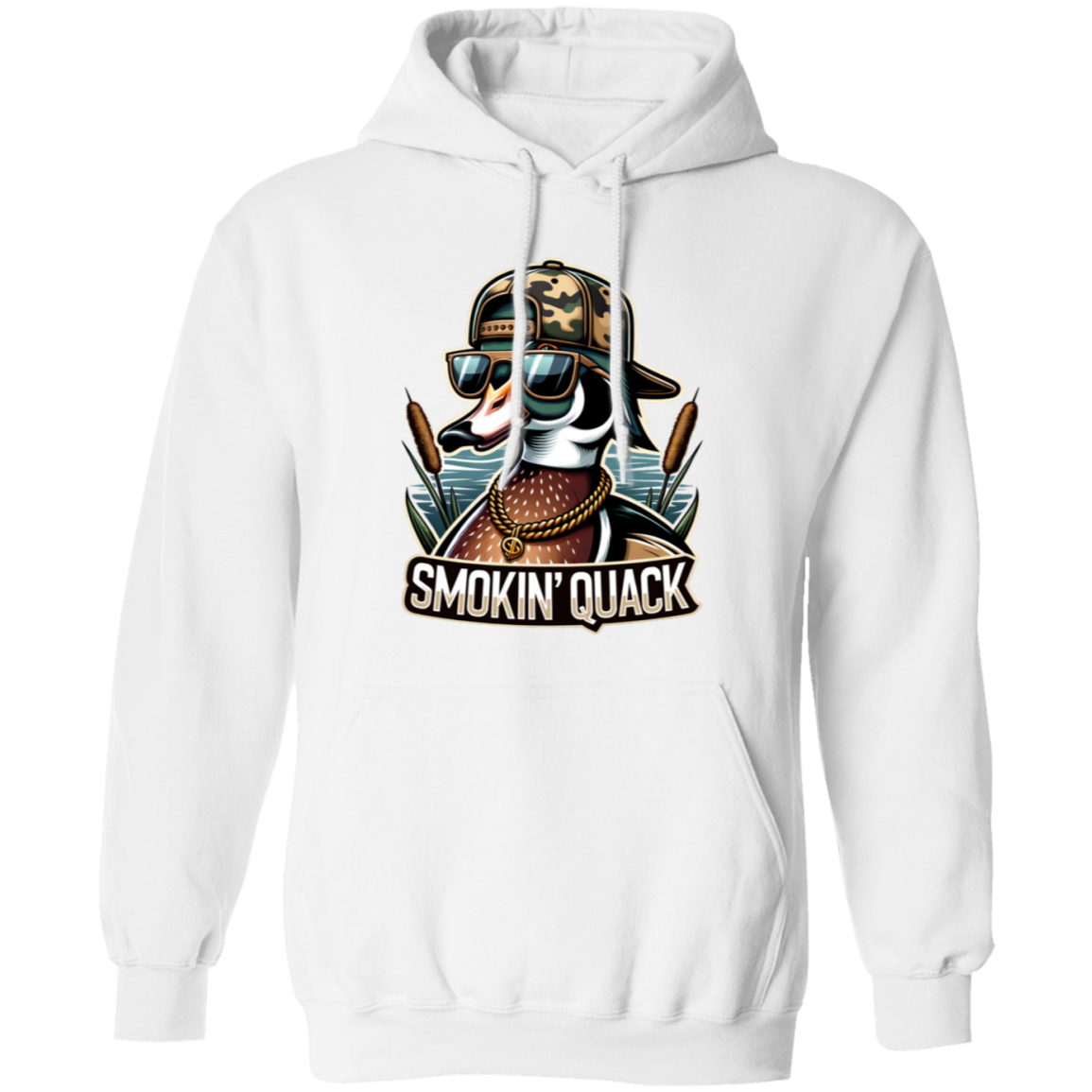 Smokin' Quack Duck Hunting Hoodie