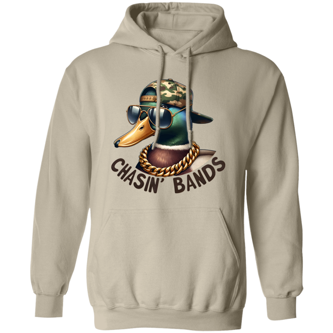 Chasin' Bands Duck Hunting Hoodie
