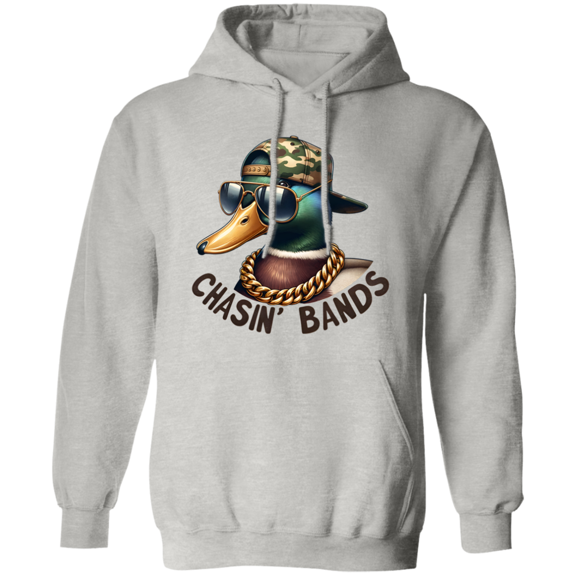 Chasin' Bands Duck Hunting Hoodie