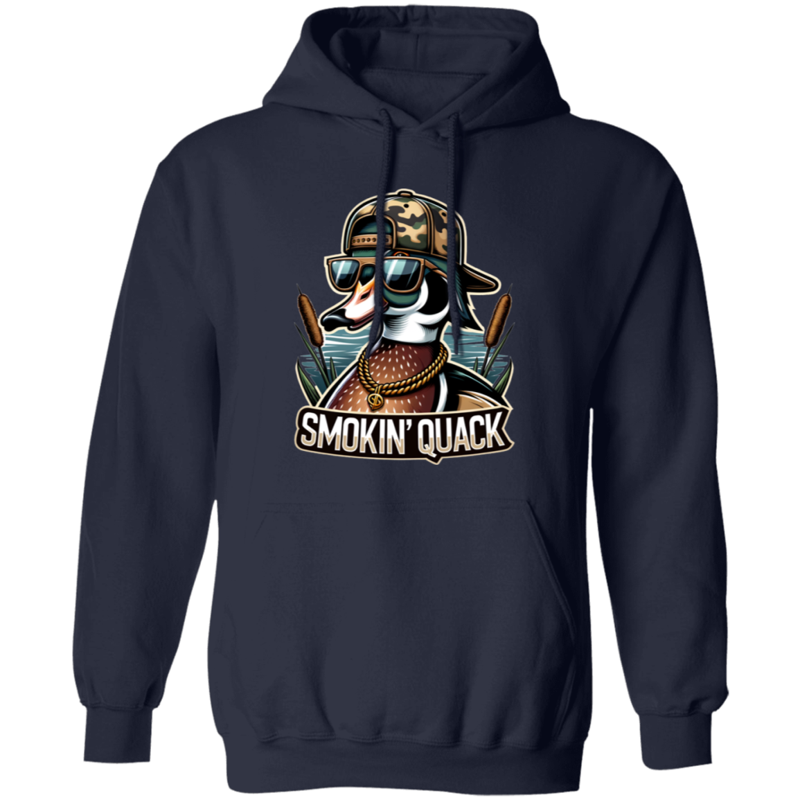 Smokin' Quack Duck Hunting Hoodie