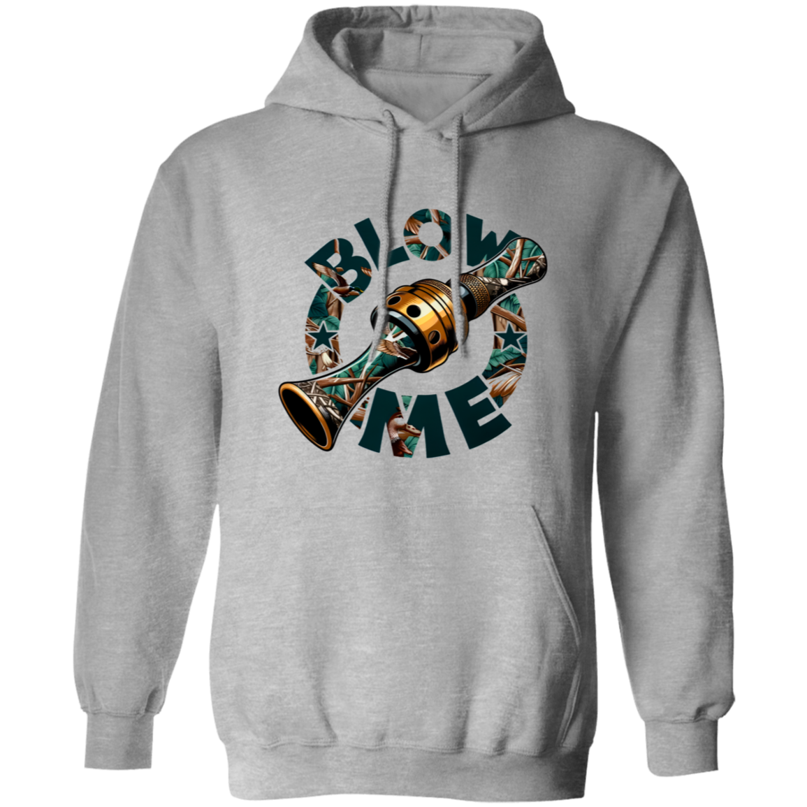 Blow Me Duck Hunting Hoodie