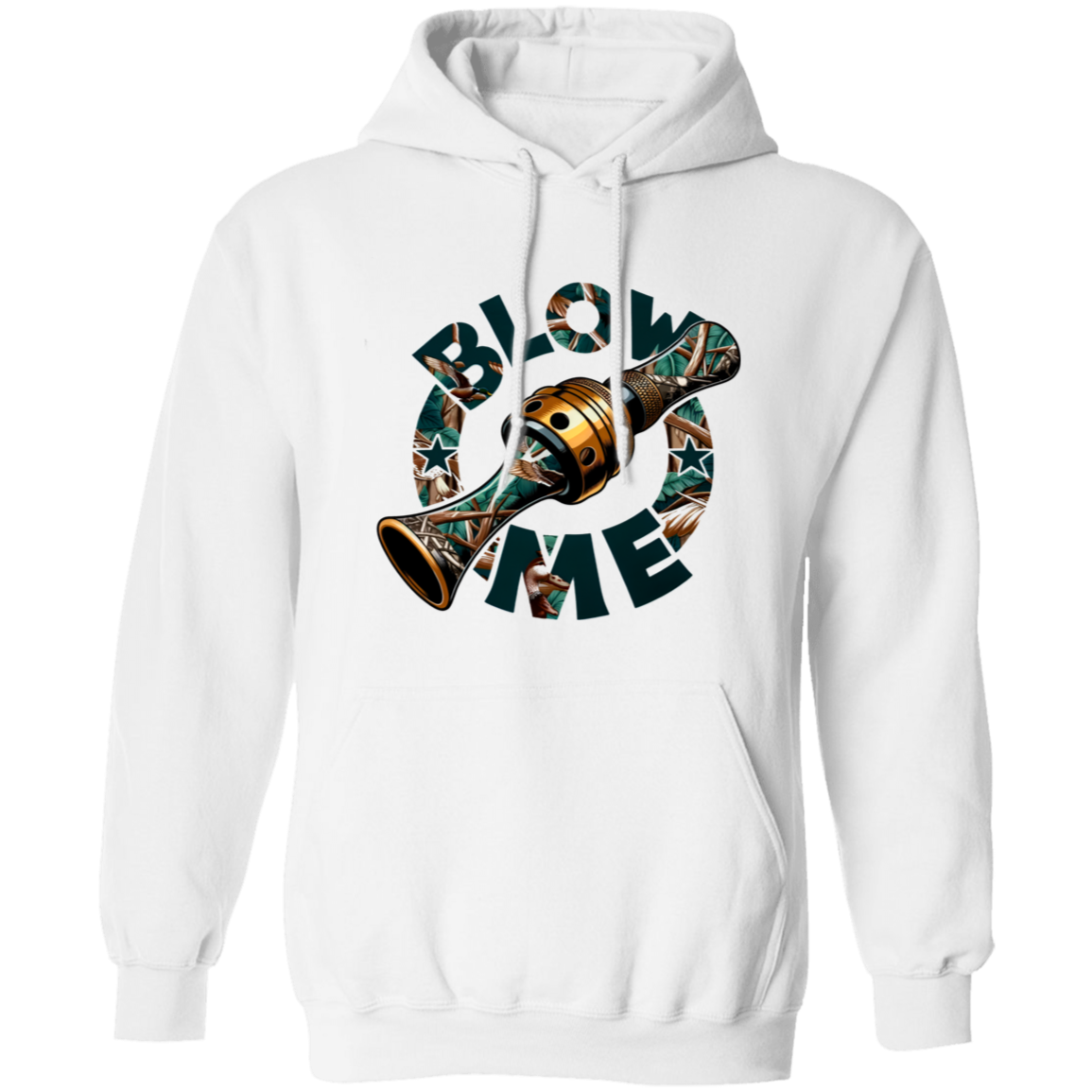 Blow Me Duck Hunting Hoodie