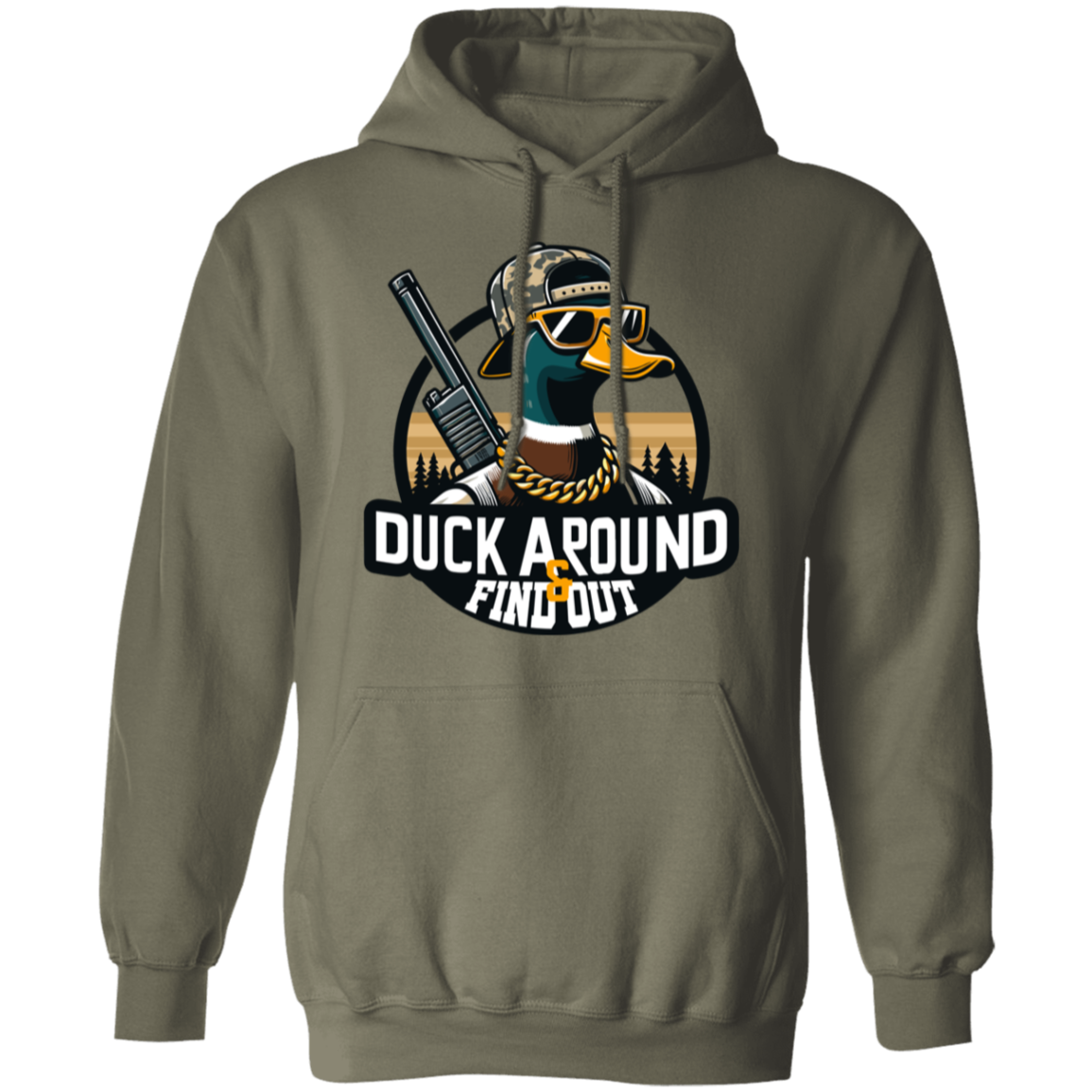Duck Around And Find Out Duck Hunting Hoodie
