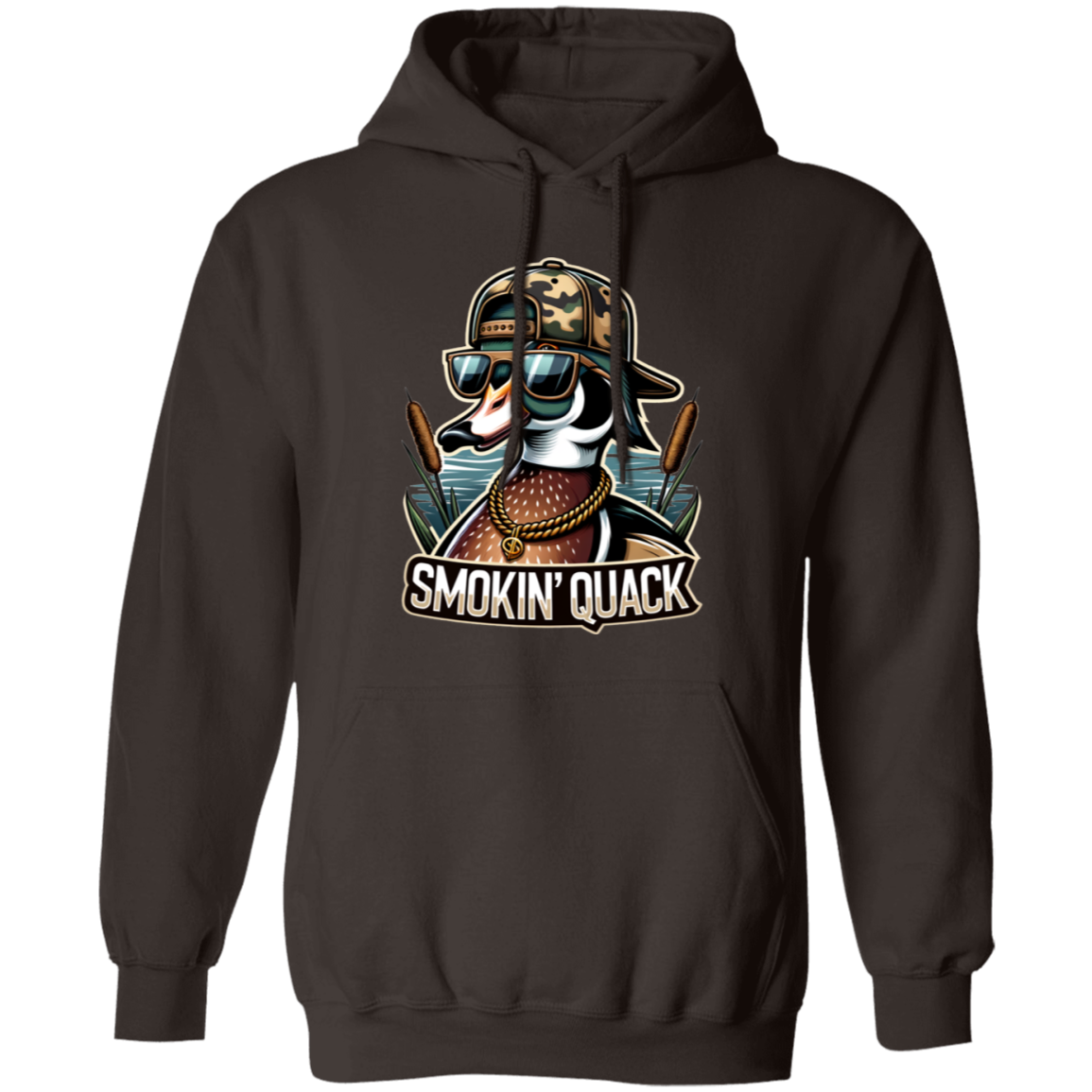 Smokin' Quack Duck Hunting Hoodie