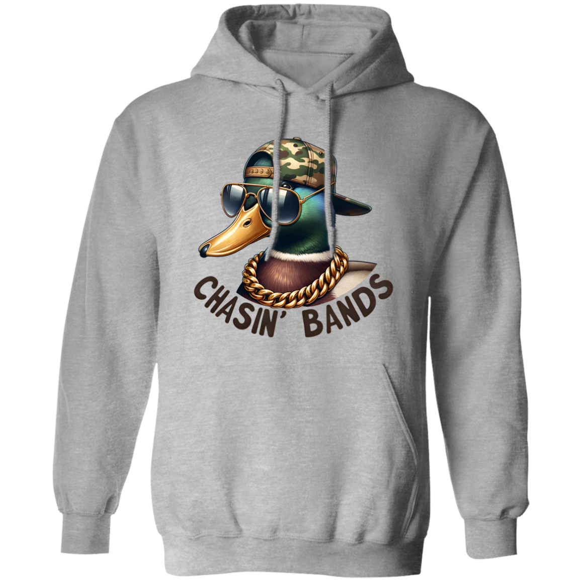 Chasin' Bands Duck Hunting Hoodie