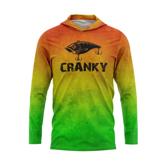 Cranky Crankbait SPF50 Performance Fishing Hoodie