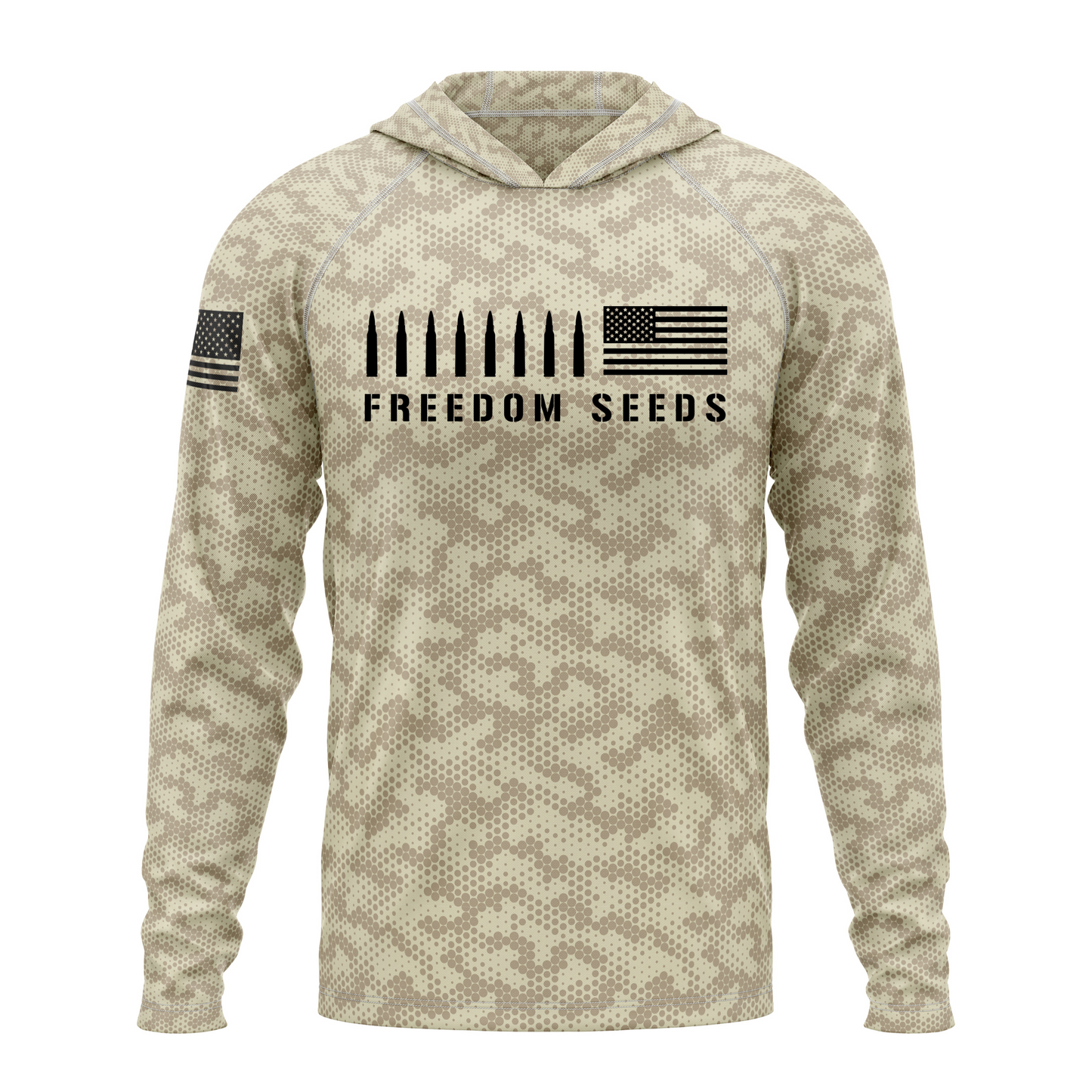 Freedom Seeds Patriotic SPF50 Performance Hoodie