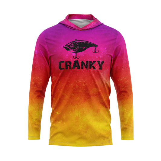 Cranky Crankbait SPF50 Performance Fishing Hoodie