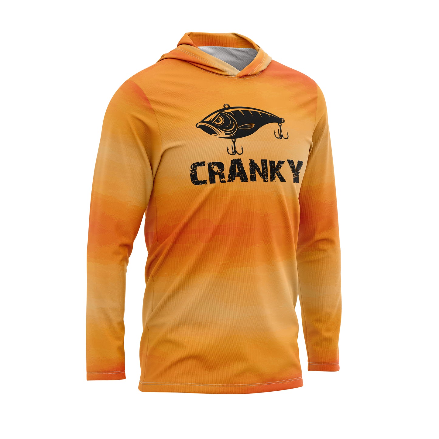 Cranky Crankbait SPF50 Performance Fishing Hoodie