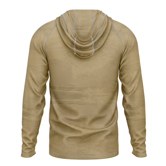 Rippin Lips SPF50 Performance Fishing Hoodie-Tan