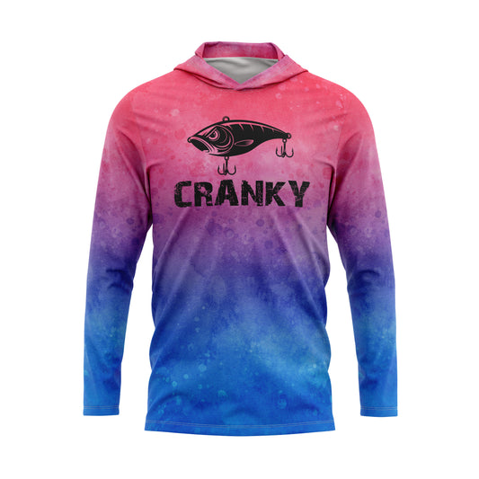 Cranky Crankbait SPF50 Performance Fishing Hoodie