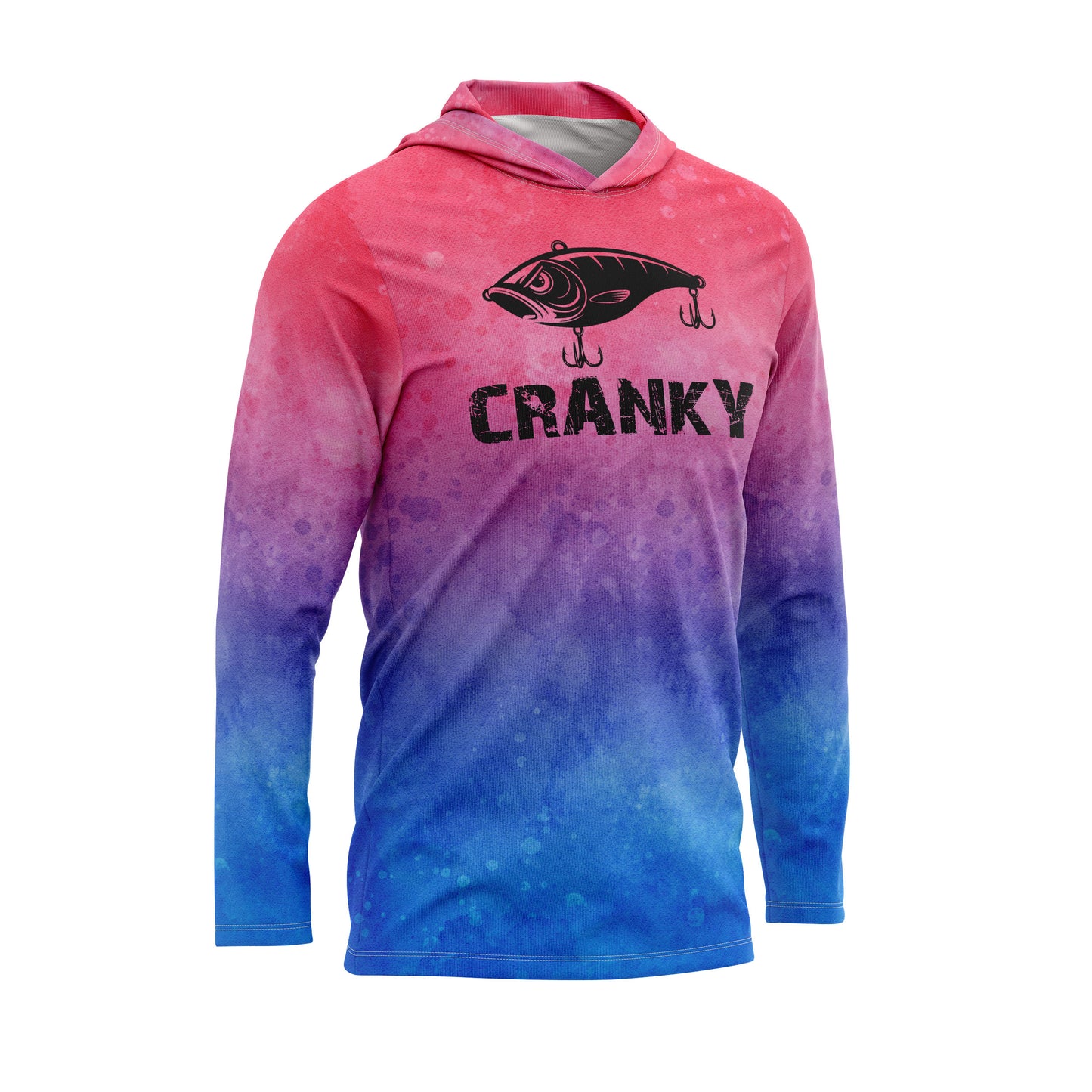Cranky Crankbait SPF50 Performance Fishing Hoodie