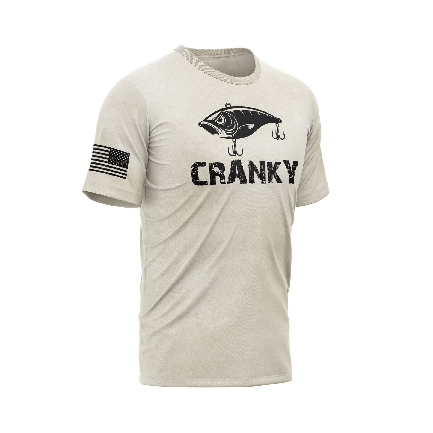 Cranky Crankbait Performance Fishing Tee