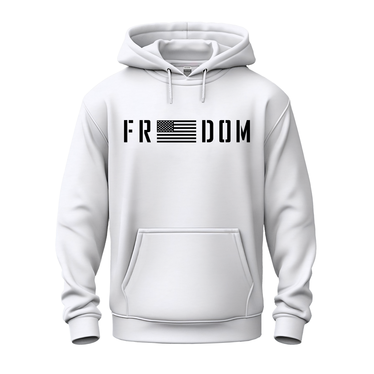 Freedom USA Pullover Hoodie (Black Design)