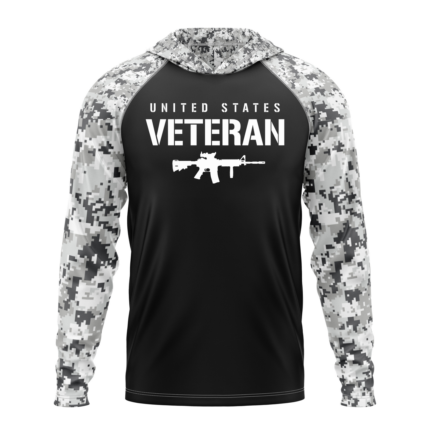 US Veteran SPF50 Patriotic Performance Hoodie
