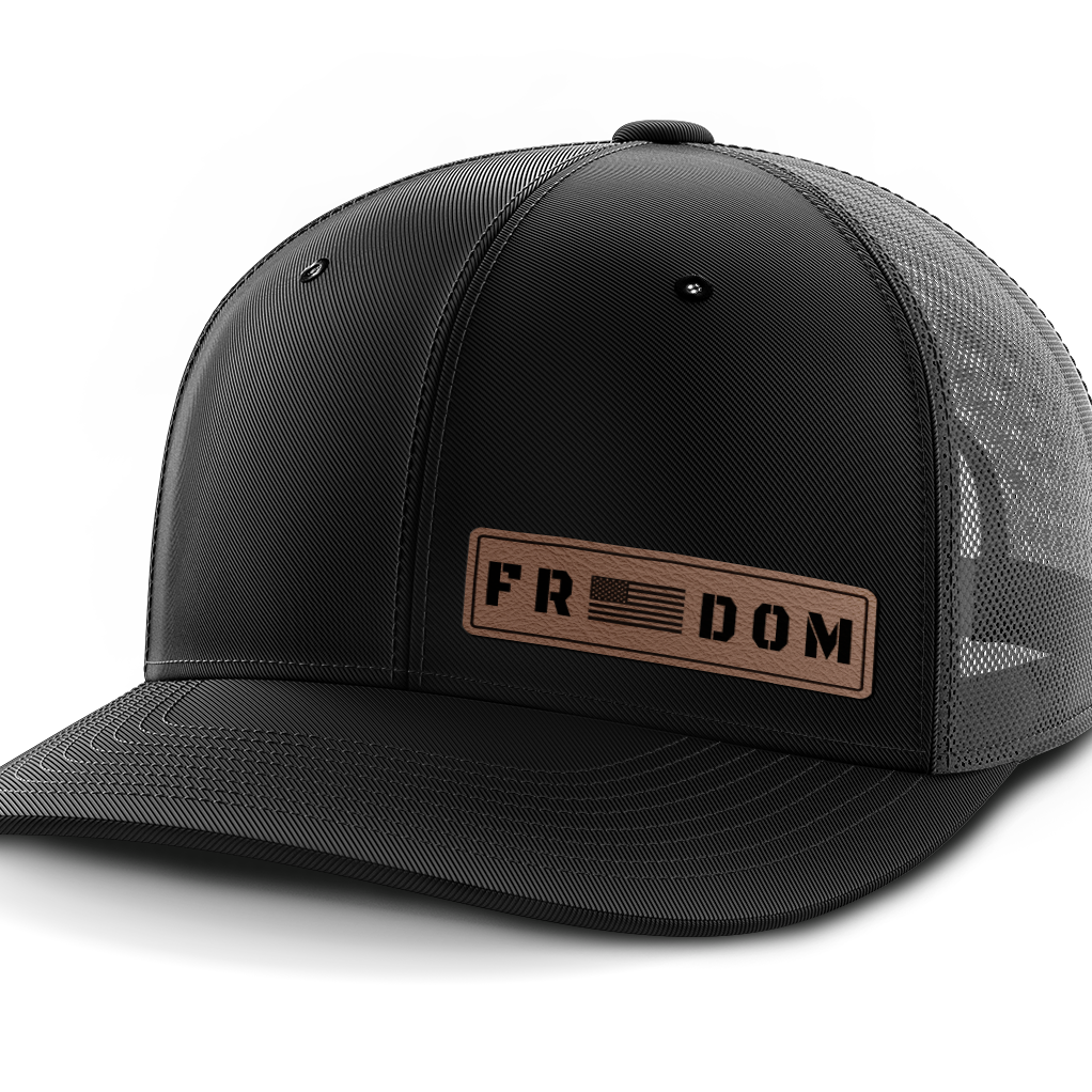 Freedom, Leather Patch Hat