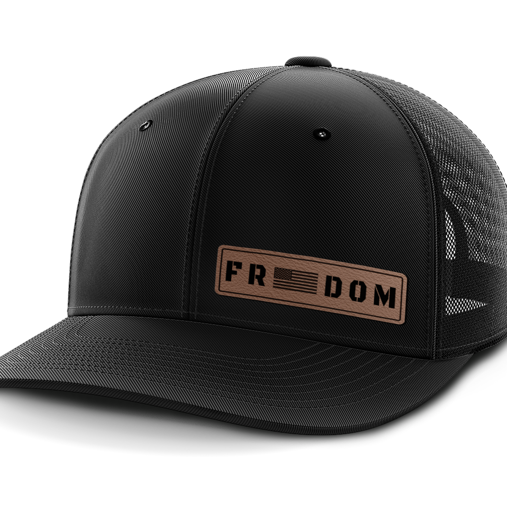Freedom, Leather Patch Hat