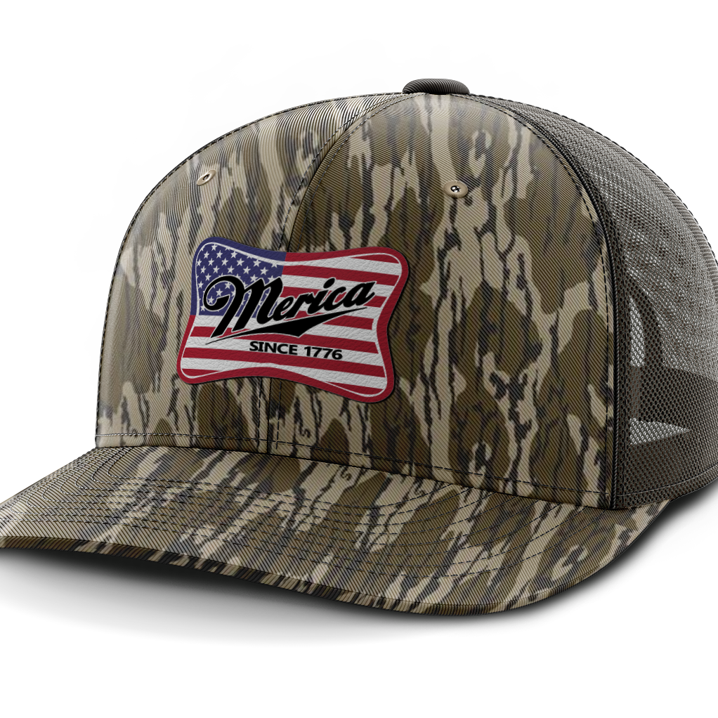 Merica, Leather Patch Hat